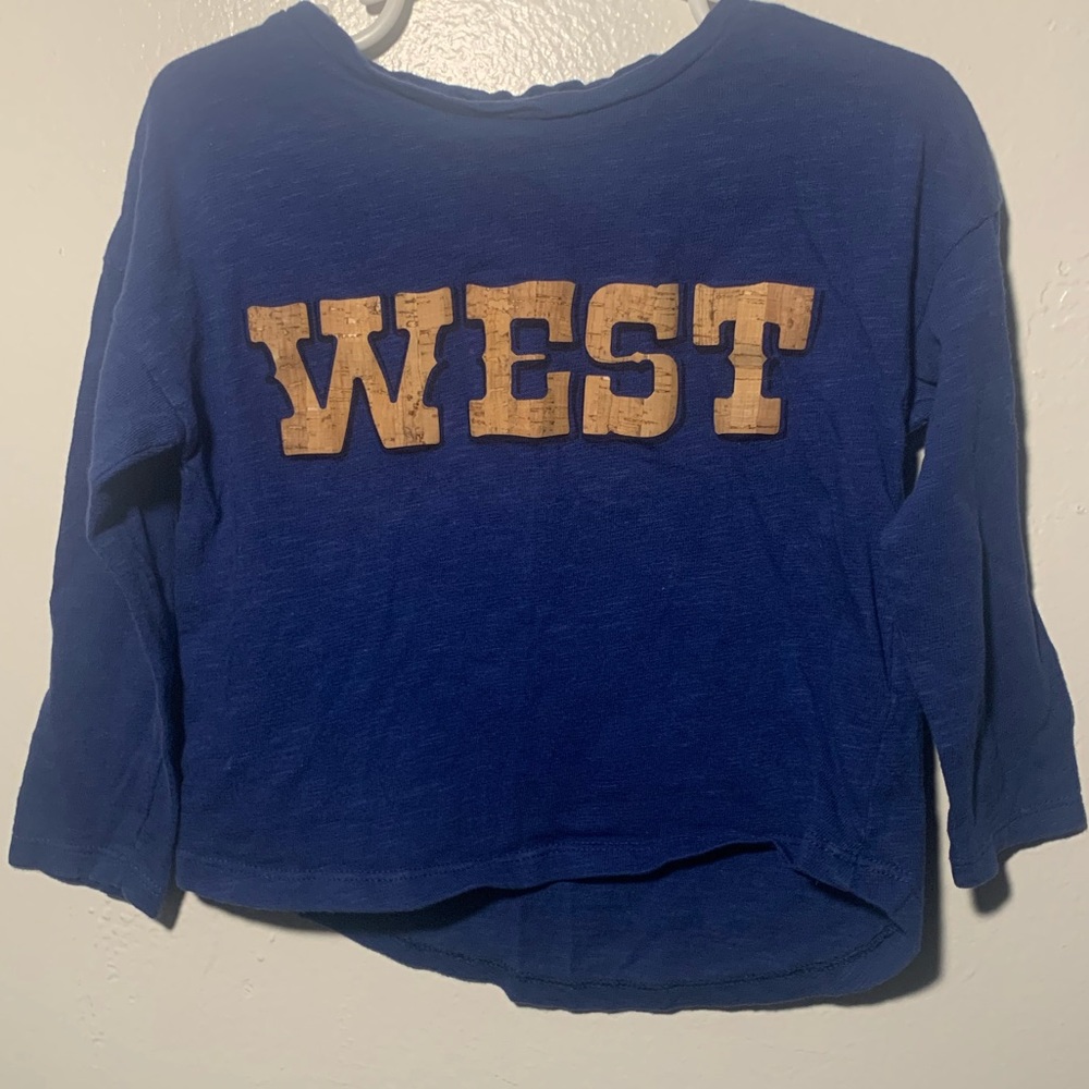 Zara Girls Long Sleeve Shirt